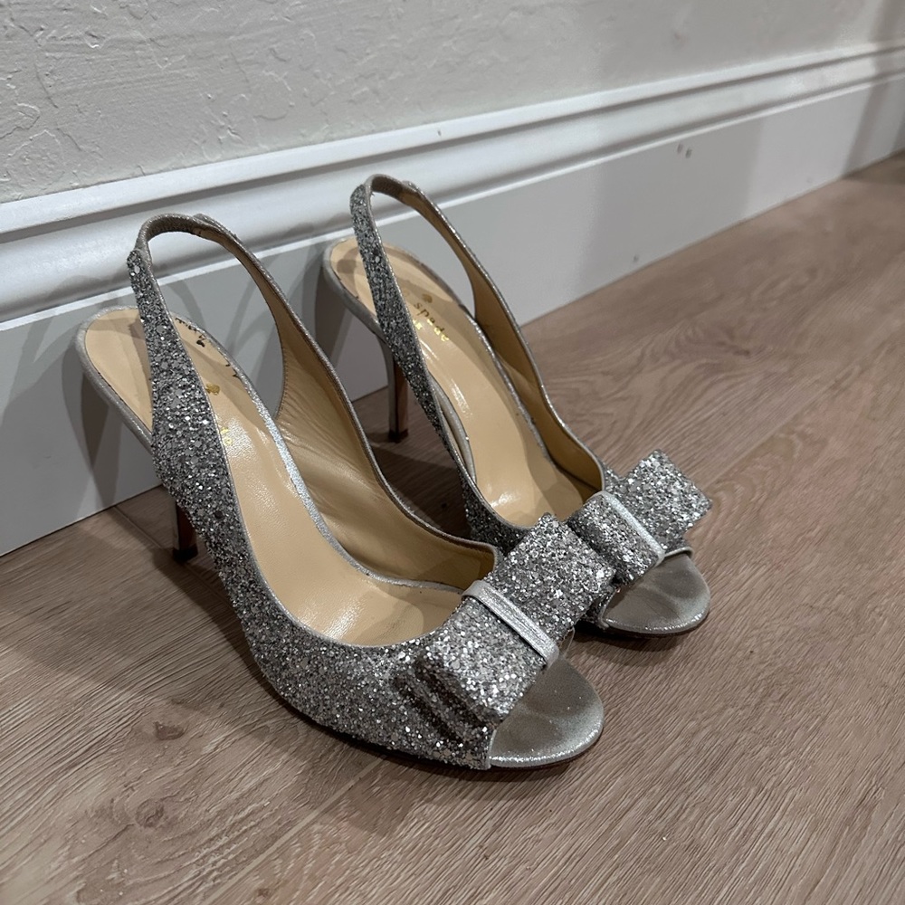 Kate Spade Glitter Heels